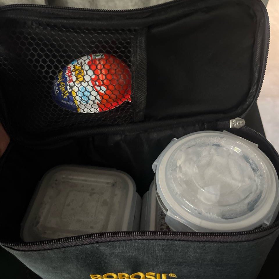 roommate had a layoff in his office yesterday (he's safe) so i added a kinderjoy in his tiffin today for the vibes 👍