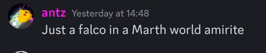 Melee players when you tell them you didnt pass your probation and are once again unemployed (im once again unemployed 🤙🤙)
