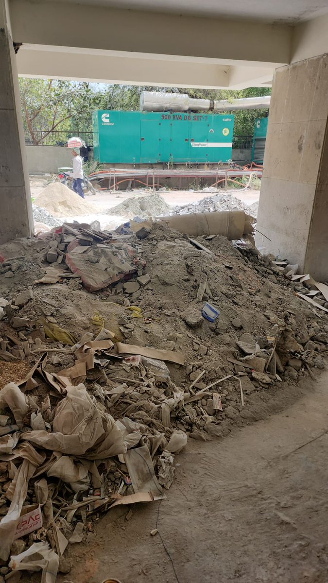 Please see the heap of debris lying in the stilt of J Block of Golf View Condos, Sector 19 B, Dwarka. As per owner of flats maximum part belong to Simplex, Contractor. Kindly give direction to remove it from the stilt area.
<a href="/official_dda/">Delhi Development Authority</a>
<a href="/LtGovDelhi/">LG Delhi</a>
<a href="/MoHUA_India/">Ministry of Housing and Urban Affairs</a>