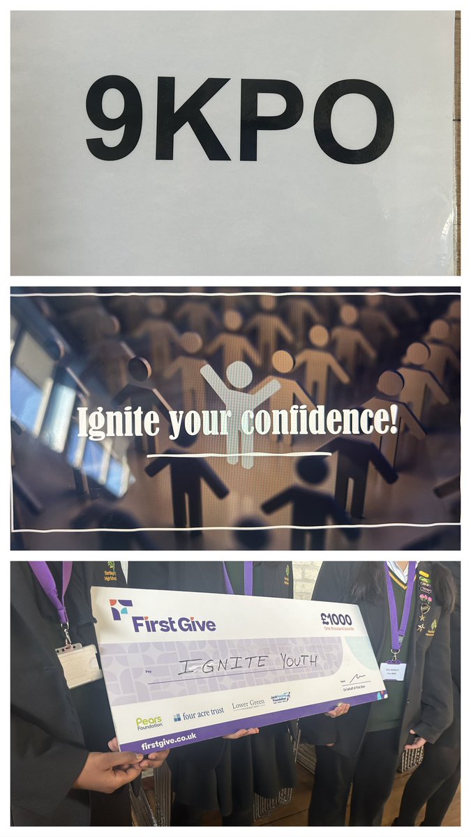 Gosia Kelly (@firstgivegk) on Twitter photo Wonderful to witness joy and pride among girls from 9KPO <a href="/BentleyWoodSch/">BentleyWood High</a> whose outstanding #SocialActions and powerful #YouthVoice during <a href="/FirstGiveUK/">First Give</a> programme has won them the £1000 grant for their chosen #charity in Harrow Ignite Youth <a href="/ignitetrust/">Ignite Trust</a>! <a href="/JPFoundation/">Jack Petchey Fdn</a> 🎉👏 Wonderful to witness joy and pride among girls from 9KPO <a href="/BentleyWoodSch/">BentleyWood High</a> whose outstanding #SocialActions and powerful #YouthVoice during <a href="/FirstGiveUK/">First Give</a> programme has won them the £1000 grant for their chosen #charity in Harrow Ignite Youth <a href="/ignitetrust/">Ignite Trust</a>! <a href="/JPFoundation/">Jack Petchey Fdn</a> 🎉👏