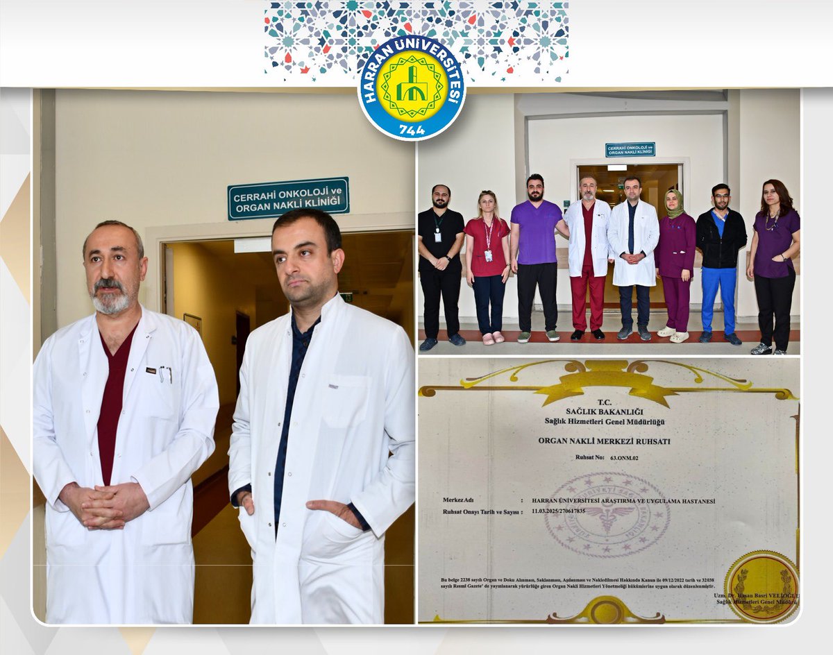 Harran Üniversitesi Hastanesi’nin Sağlık Bakanlığı’na karaciğer nakli ameliyatlarının gerçekleştirilmesi için yaptığı başvuru kabul edildi. 

Üniversite Hastanemize organ ve doku nakli ruhsatı verildi.

Haberin ayrıntıları ⤵️

harran.edu.tr/sayfa.aspx?st=…