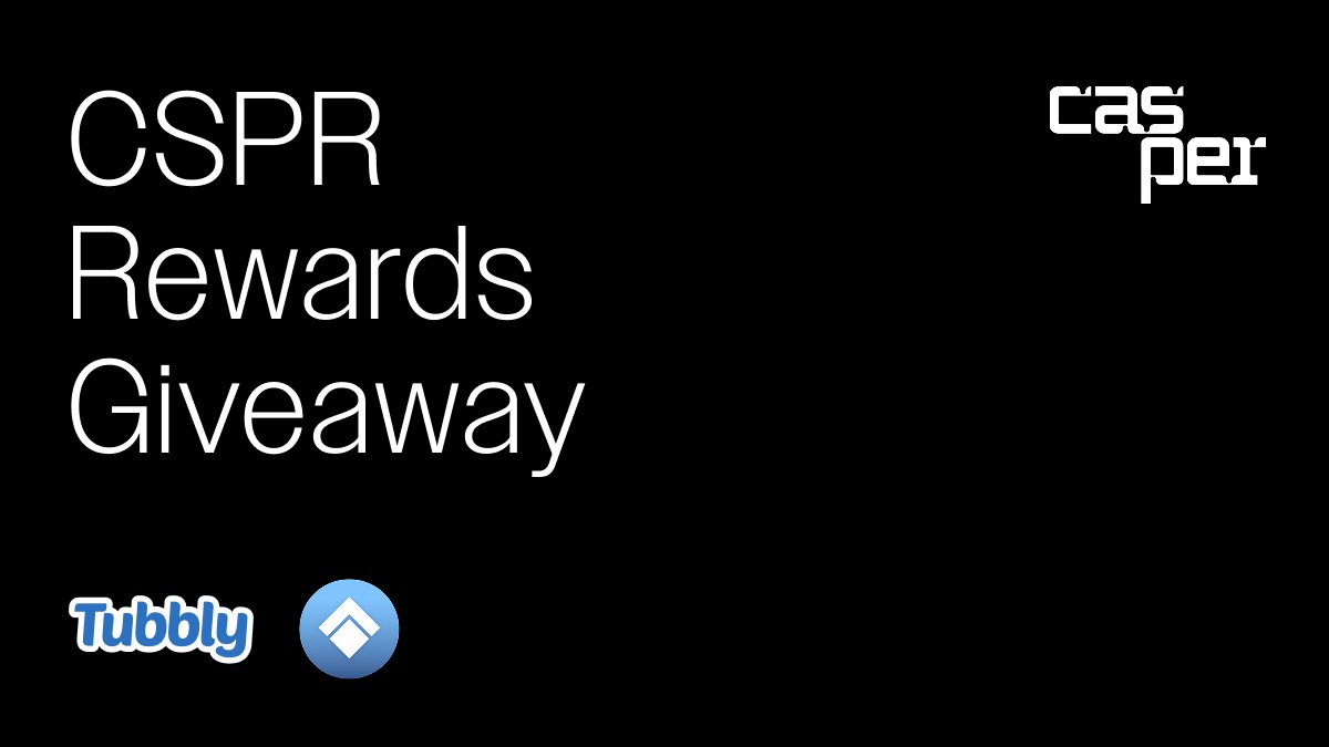 .<a href="/Tubbly_/">Tubbly</a> are at <a href="/nextblockexpo/">Next Block Expo</a>, one of the most important tech events in Poland! 

We’ve provided $1,000 USD in $CSPR Tokens available for users to collect on the Tubbly app across March 19th - 20th. First come, first served! 

It could not be easier to participate. Start