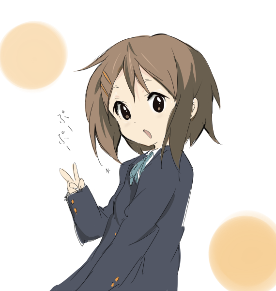 平沢唯 「なにやってんですかねこの頃のこの娘は( i _ i ) 」|COREのイラスト