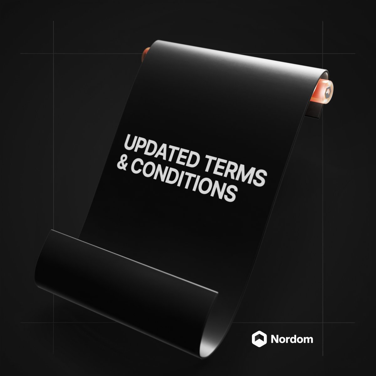 Nordom (@nordomexchange) on Twitter photo We know hardly anyone reads these, but still, we’ve updated the usage terms for Nordom Gates 🙌
nordom.com/gate-game/terms We know hardly anyone reads these, but still, we’ve updated the usage terms for Nordom Gates 🙌
nordom.com/gate-game/terms