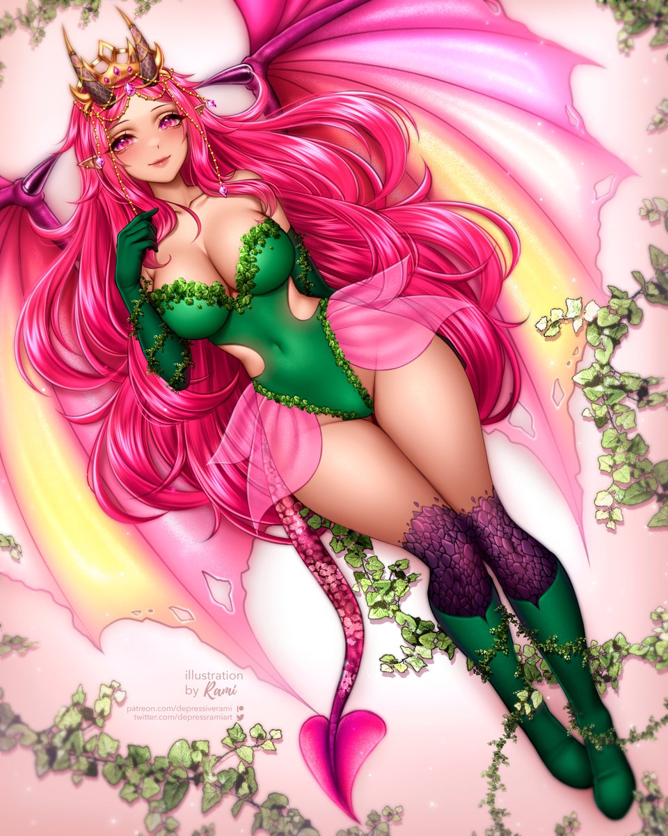 ananyamisa's tweet photo. ┏━━━━•✧•❀•✧•━━━━┓

say hello to your new dragon shapeshifter ♡

i'm ready to take your heart if you'll let me~

✧ https://t.co/Ybil8tH1en
✧ https://t.co/oryWhgr0sz 
✧ intro art: @depressramiart
✧ art tag: #anamisillust
✧ oshi marks: 💖✨

#Vtuber ✦ #Vtubers ✦  #VTuberUprising 

┗━━━━•✧•❀•✧•━━━━┛