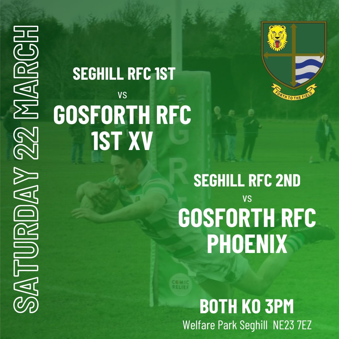 Gosforth RFC (@gosforth_rfc) on Twitter photo We’re off to Welfare Park on Saturday for our matches against <a href="/Seghillrfc/">Seghill RFC Official</a>. Kick off is at 3
#gosforthrugbyfootballclub #gosforthrugbyclub #grfc #gosforthrugby #gosforthrfc #gosforthtouchrugby #rugbytraining #dn3 #northumberlandrugbyunion #rugbyplayers #northeastsport #seghillrfc We’re off to Welfare Park on Saturday for our matches against <a href="/Seghillrfc/">Seghill RFC Official</a>. Kick off is at 3
#gosforthrugbyfootballclub #gosforthrugbyclub #grfc #gosforthrugby #gosforthrfc #gosforthtouchrugby #rugbytraining #dn3 #northumberlandrugbyunion #rugbyplayers #northeastsport #seghillrfc