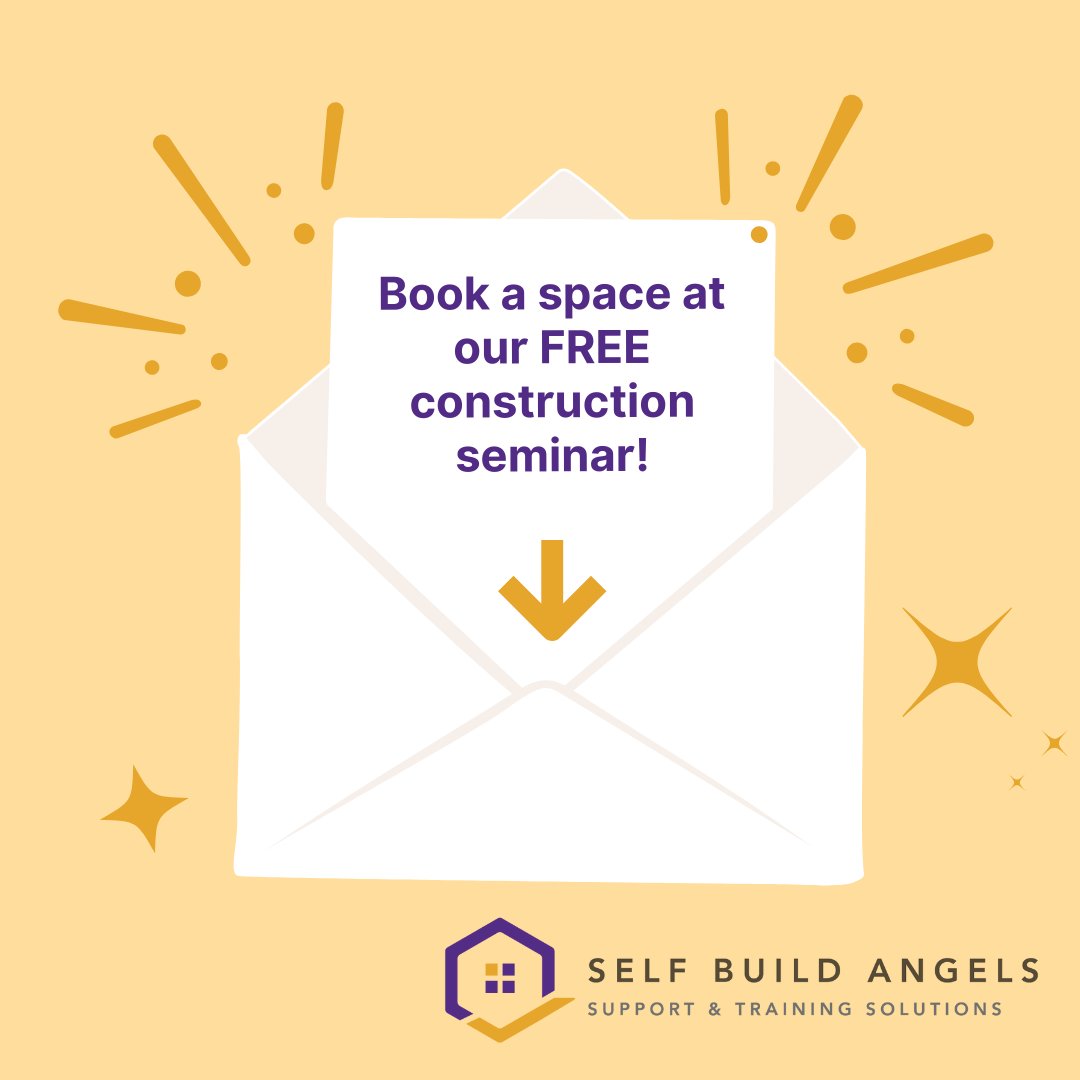 selfbuildangels's tweet photo. Join our FREE Self Build Angels seminar where we simplify construction basics in a fun, easy-to-understand way—no jargon, no dull lectures!

Attend in person in London or online. Limited spaces—book now 👉 https://t.co/Iiro1Aa1ee

#selfbuild #freeseminar #construction https://t.co/dEBZuU3Fva