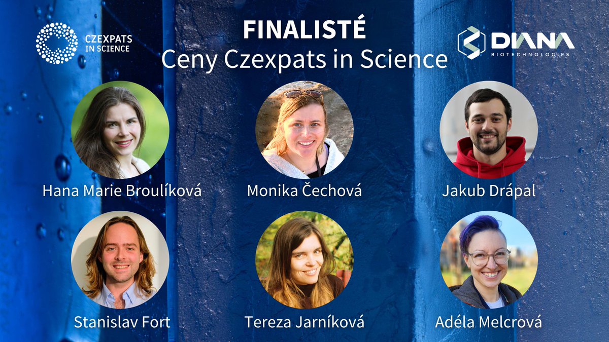 Czexpats In Science (@czexpats) on Twitter photo 🥁A je to tady! Známe vítěze druhého ročníku Ceny <a href="/czexpats/">Czexpats In Science</a>, kterou vyhlašujeme společně s <a href="/DianaBiotech/">DIANA Biotech</a>! 🔬
🏅 Letos jsme obdrželi neuvěřitelné množství skvělých přihlášek, a konkurence byla opravdu silná. Ze šesti finalistů jsme nakonec vybrali tři vítěze!
🏆 S velkou radostí 🥁A je to tady! Známe vítěze druhého ročníku Ceny <a href="/czexpats/">Czexpats In Science</a>, kterou vyhlašujeme společně s <a href="/DianaBiotech/">DIANA Biotech</a>! 🔬
🏅 Letos jsme obdrželi neuvěřitelné množství skvělých přihlášek, a konkurence byla opravdu silná. Ze šesti finalistů jsme nakonec vybrali tři vítěze!
🏆 S velkou radostí