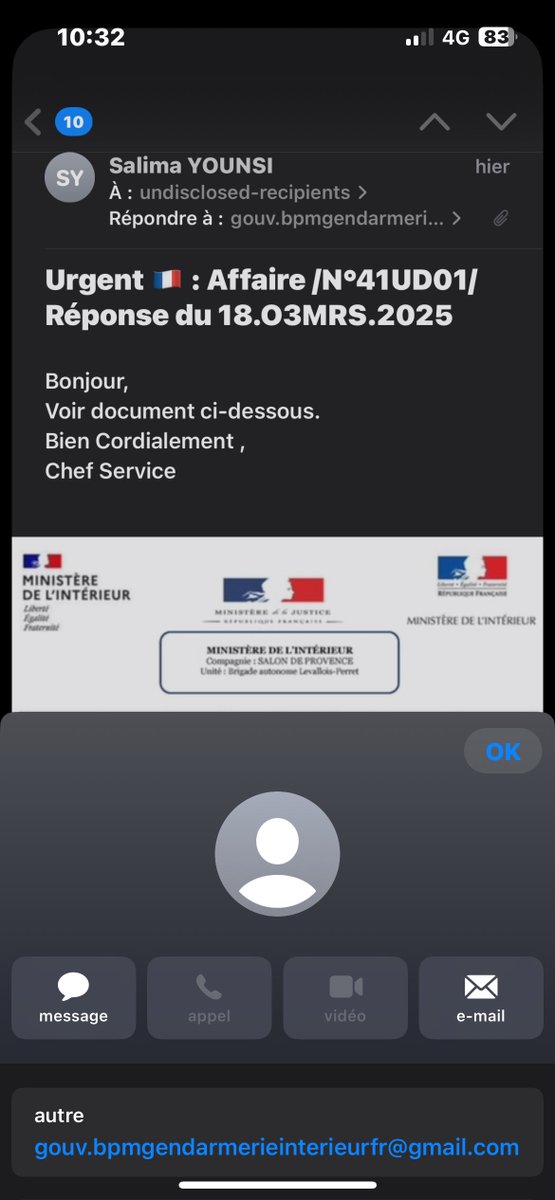 hoemelas's tweet photo. PTDRRR pas à moi salima aka gouv. bpmgendarmerieinterieurfr @ GMAIL .COM https://t.co/2xxE5jEOst