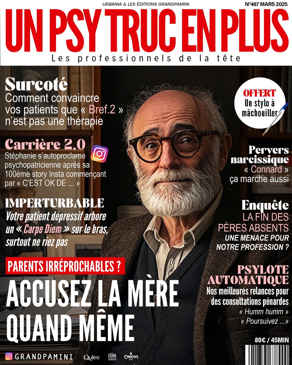 Un Psy truc en plus : Inconsciemment, c'est votre magazine préféré // avec <a href="/URBANIAfr/">URBANIA FR</a>