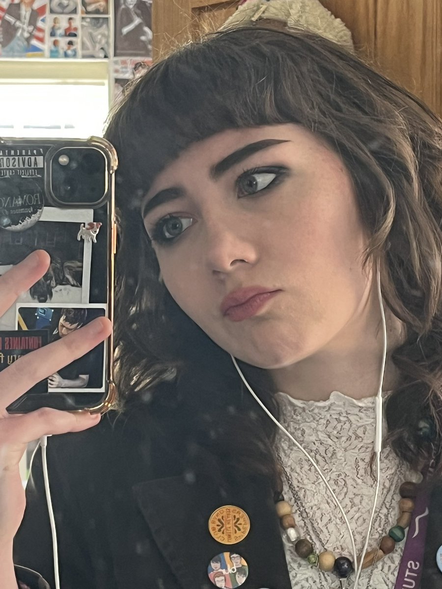 theroxons's tweet image. fringe trim did not go DISASTROUSLY WRONG. #goodsign. for koko