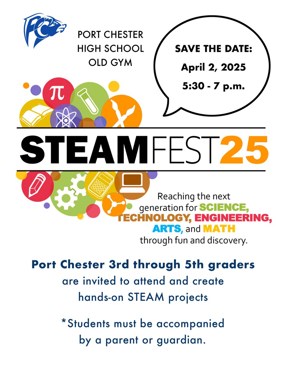 Save the Date: STEAMFest on April 2!