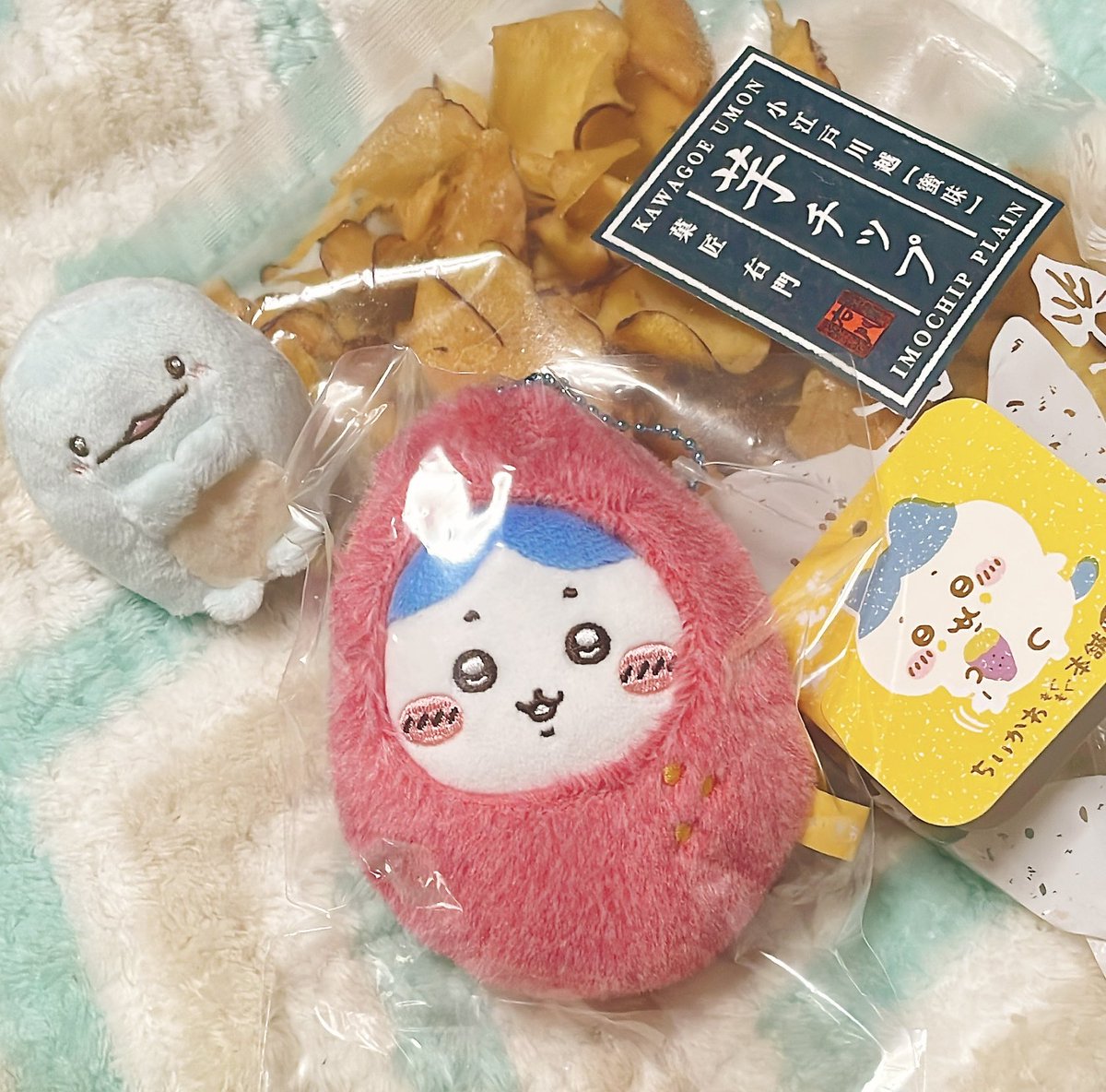 くまくま便のおいも祭り🍠✨🍠✨🍠
おいもなりきりハチワレちゃんさいっっっこうすぎて……………………おいも好きにはたまらない逸品😇😇😇🙏✨✨✨✨
本当にほんとうにありがとうございます…………!!!!!!