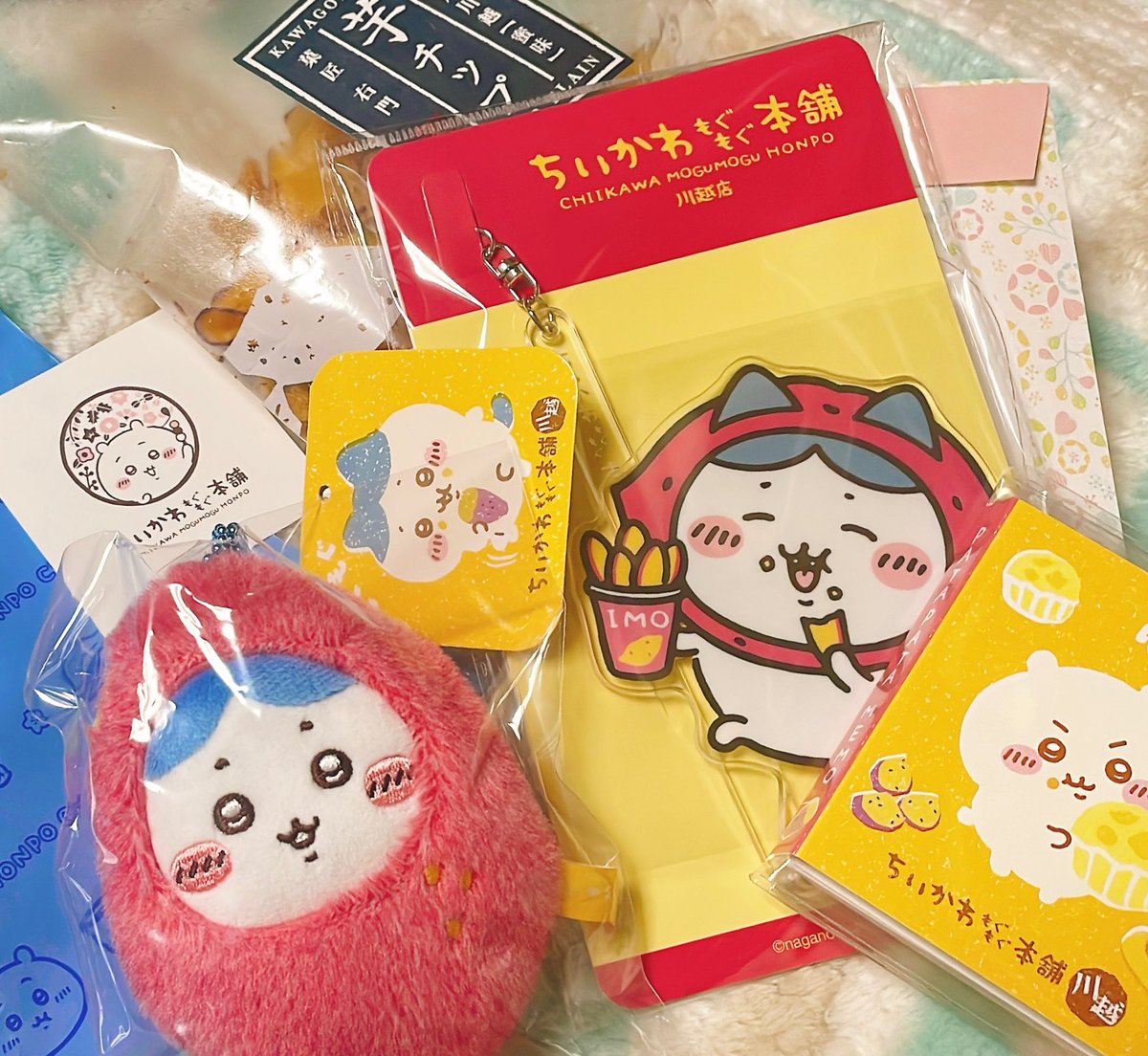 くまくま便のおいも祭り🍠✨🍠✨🍠
おいもなりきりハチワレちゃんさいっっっこうすぎて……………………おいも好きにはたまらない逸品😇😇😇🙏✨✨✨✨
本当にほんとうにありがとうございます…………!!!!!!