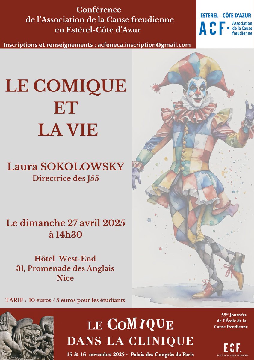 ACF_ECA's tweet photo. La directrice des J55 sera à Nice le dimanche 27 avril ! https://t.co/S3UbnlMKOp