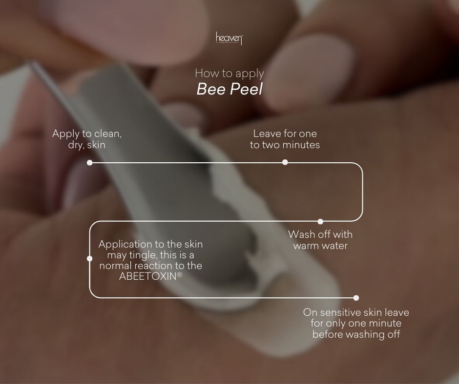heavenskincare's tweet photo. Reveal your glow with Heaven Skincare Bee Peel! This exfoliating peel renews your skin, leaving it brighter, smoother, and more youthful. Ready to glow? Here’s how to use it! 🐝

Shop - https://t.co/6m1vJ97x3F

#heavenskincare #beepeel #exfoliate #glowingskin #exfoliator https://t.co/8Da5GCSxoI