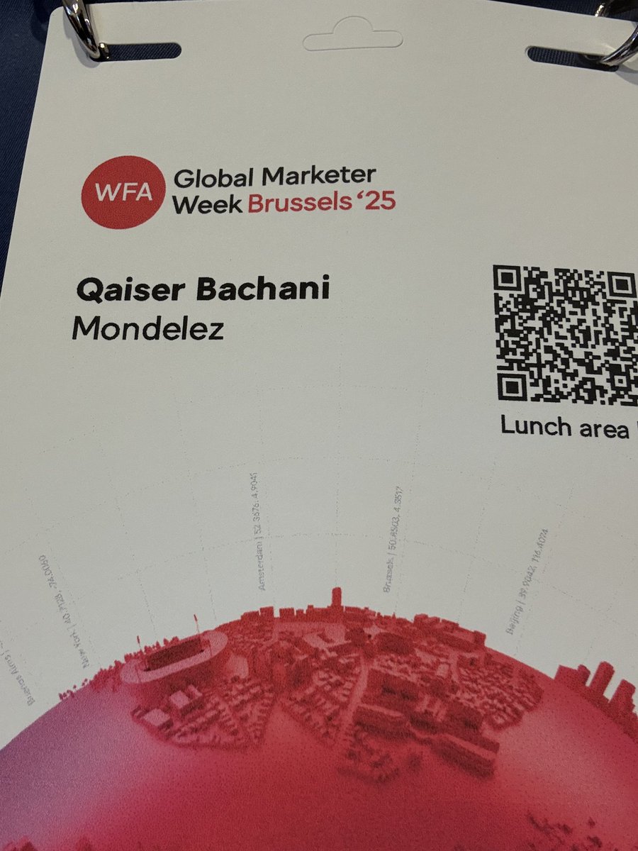 QaiserBachani's tweet photo. Media Forum at Global Marketers Week in #Brussels. #GMW25 https://t.co/JuzozkFE2t