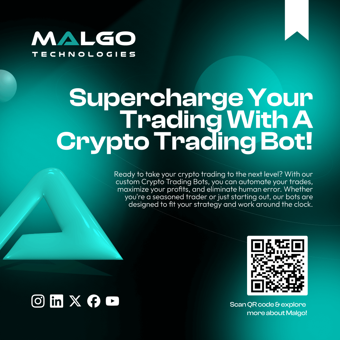 malgotech's tweet photo. Built with advanced algorithms and real-time analytics, our bots work tirelessly to maximize profits while you sleep. Ready to automate your success?
Explore more: https://t.co/BKW8CjdmQ8
#CryptoTrading #BotDevelopment #FutureOfFinance #TradingTech #CryptoProfit #TradeSmart https://t.co/YkKF5KhVyH