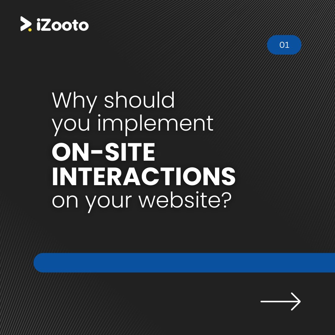 iZootoTeam's tweet image. On-site interactions are a game-changer for #publishers. They can transform fleeting visitors into engaged readers, #increaseclicks, and #pageviews, and experience #revenuegrowth through strategic recommendations and seamless #monetization.
Sign-up Today!
izooto.com/on-site-intera…