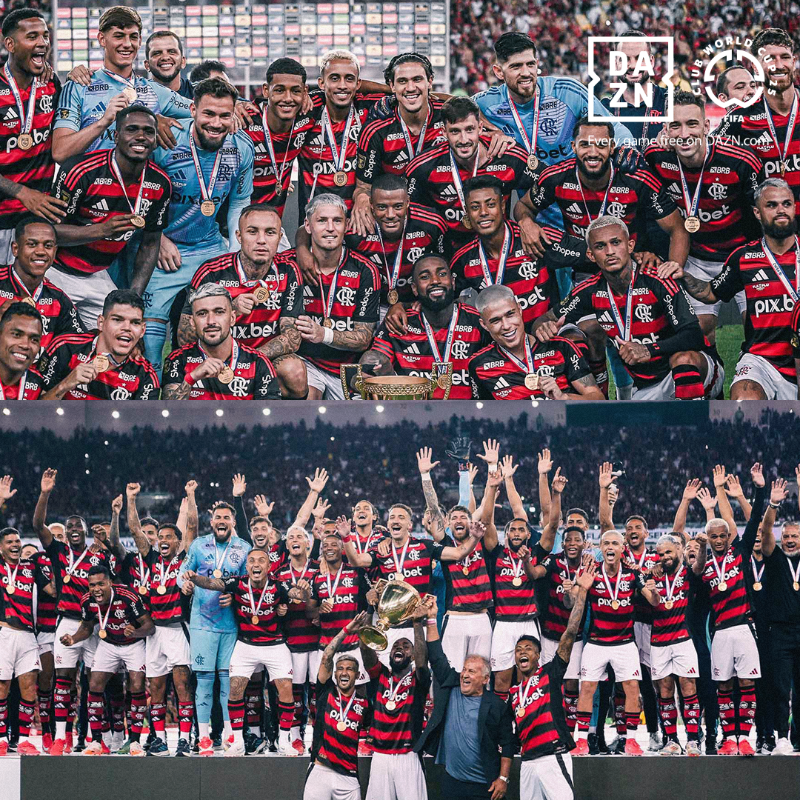 FIFACF's tweet photo. A golden generation at @Flamengo 🌟

A look at the Brazilian club's success ahead of the #FIFACWC 👇