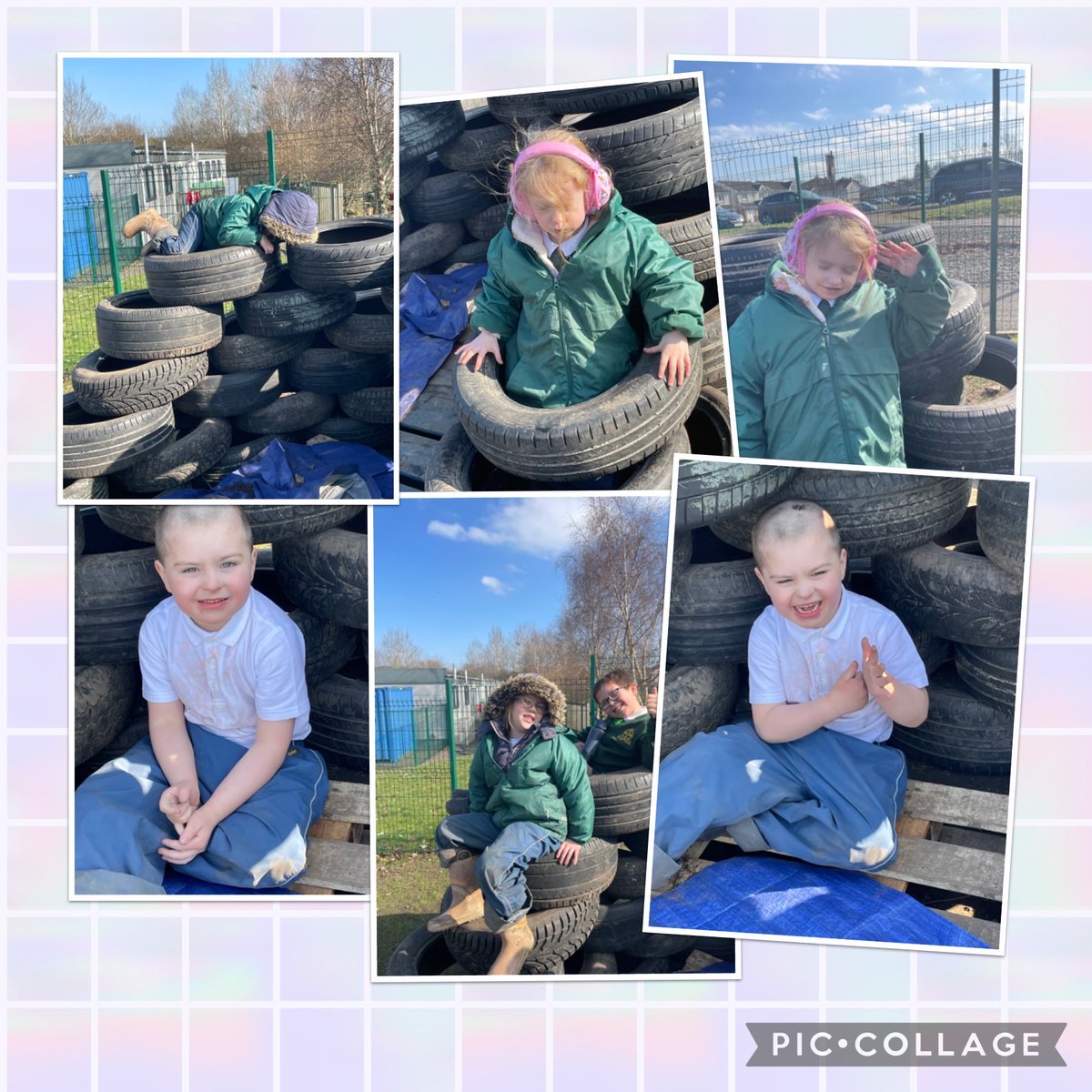 Fun in the sun in our den!