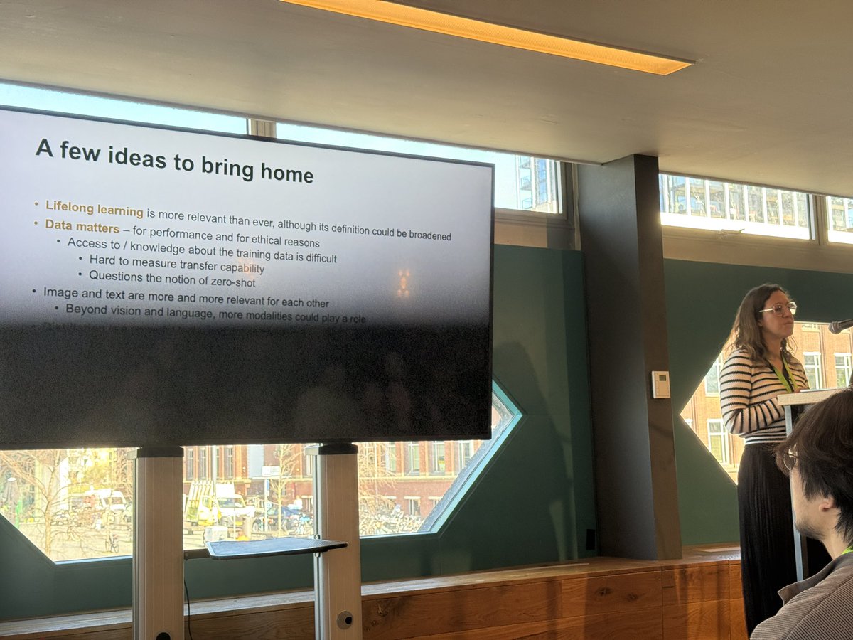 Yuki (@y_m_asano) on Twitter photo Day 2 of our <a href="/ELLISforEurope/">ELLIS</a> Foundation Models Winter School! Amazing weather and an amazing first speaker of the day: <a href="/dlarlus/">Diane Larlus</a> from <a href="/naverlabseurope/">NAVER LABS Europe</a> speaking about lifelong learning. From Ada and Turing, to Day 2 of our <a href="/ELLISforEurope/">ELLIS</a> Foundation Models Winter School! Amazing weather and an amazing first speaker of the day: <a href="/dlarlus/">Diane Larlus</a> from <a href="/naverlabseurope/">NAVER LABS Europe</a> speaking about lifelong learning. From Ada and Turing, to