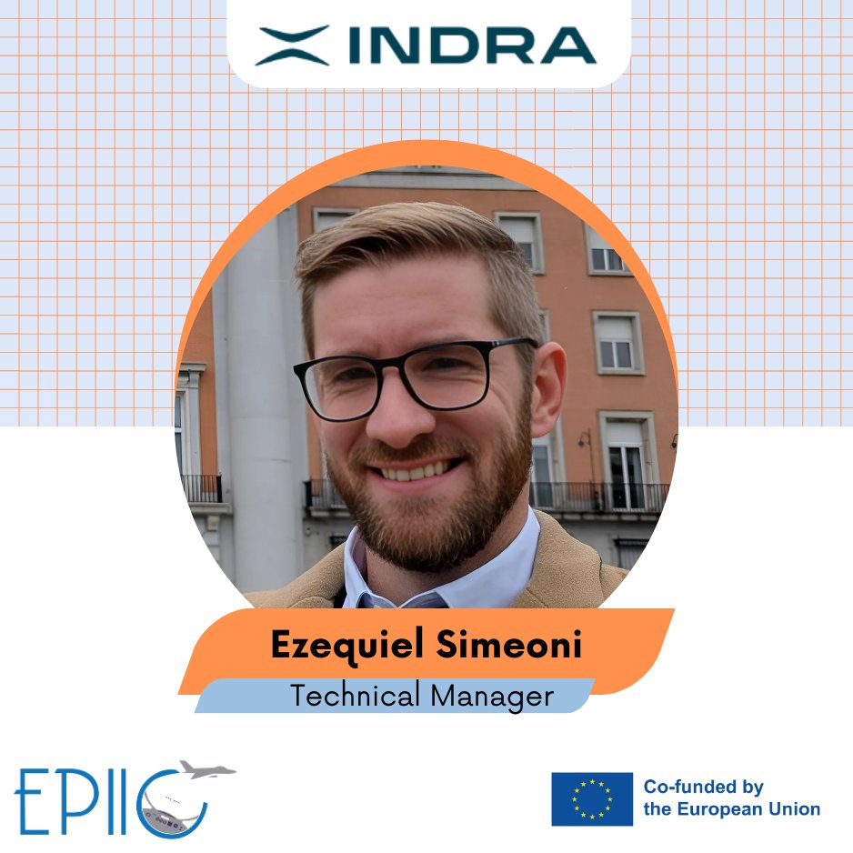 🛩️ EPIIC Team Spotlight: Meet Ezequiel Simeoni, Technical Manager at <a href="/IndraCompany/">Indra</a> .

His work is pushing the boundaries of crew monitoring systems!

🔗 Read more: edf-epiic-project.eu/about/team-spo…

#DGDEFIS, #StrongerTogether