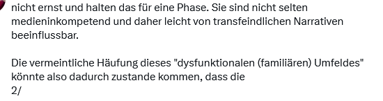 orlando1678's tweet photo. Diese hier skizzierte Auffassung halte ich von vorn bis hinten für verkehrt - kann mich natürlich irren.
Meinungen dazu?
#Transkinder https://t.co/AV4VVXXrba