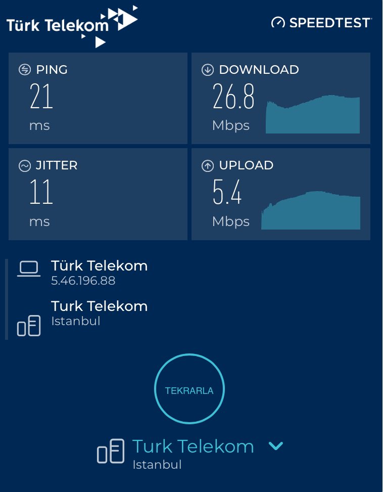 #turktelekom  aldığın paranın  hakkını ver bu nasıl bir hız istanbul bayrampaşa