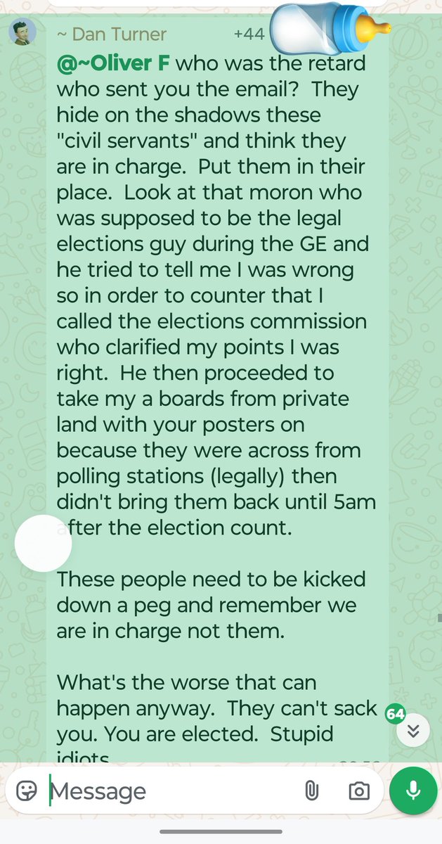 StrictlyBonkers's tweet photo. @LouthHcreformuk Are you for real? You sacrificed good people for this piece of shit and yet you blame others. 

I think you need to go to the doctors mate, there is something seriously wrong with you! https://t.co/Bl5eGU9N37