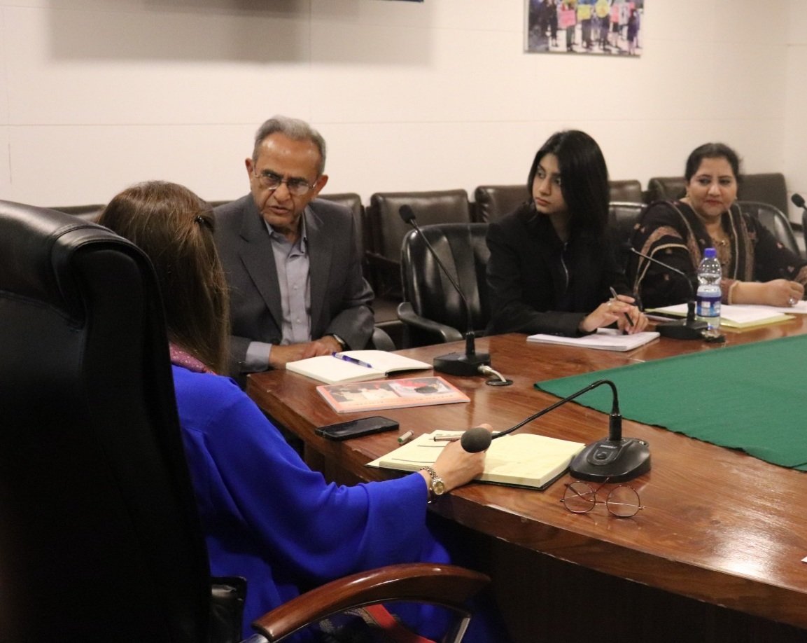 Had a constructive meeting on issues of Minority Children with National Commission on the Rights of Child <a href="/NCRC_Pakistan/">National Commission on The Rights of Child (NCRC)</a> <a href="/AyeshaRaza13/">Ayesha Raza Farooq</a> and Centre For Social Justice <a href="/csjpak/">CSJ Pakistan</a>