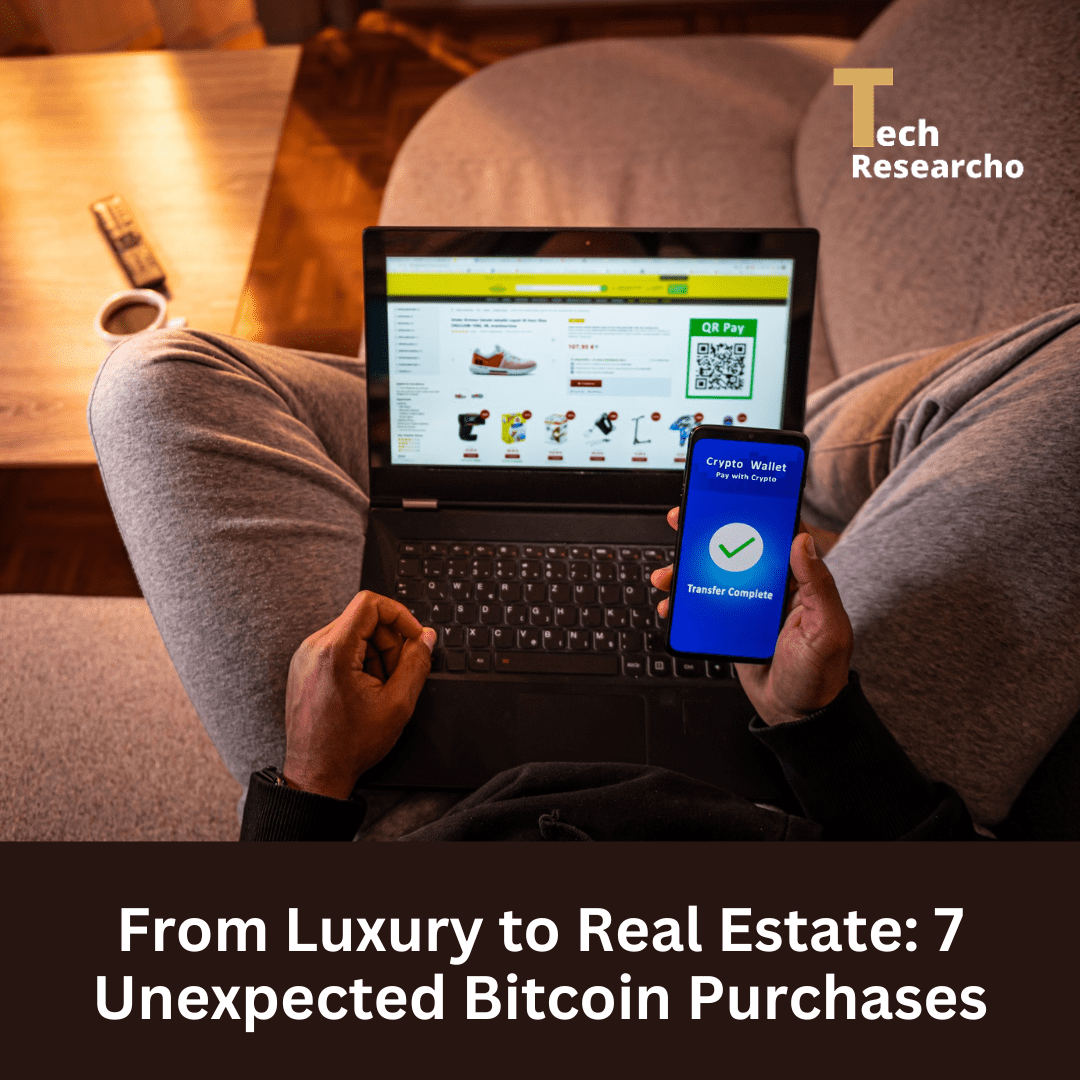 TechResearcho's tweet image. From Luxury to Real Estate: 7 Unexpected Bitcoin Purchases. 
Full story: techresearcho.com/7-unexpected-b…