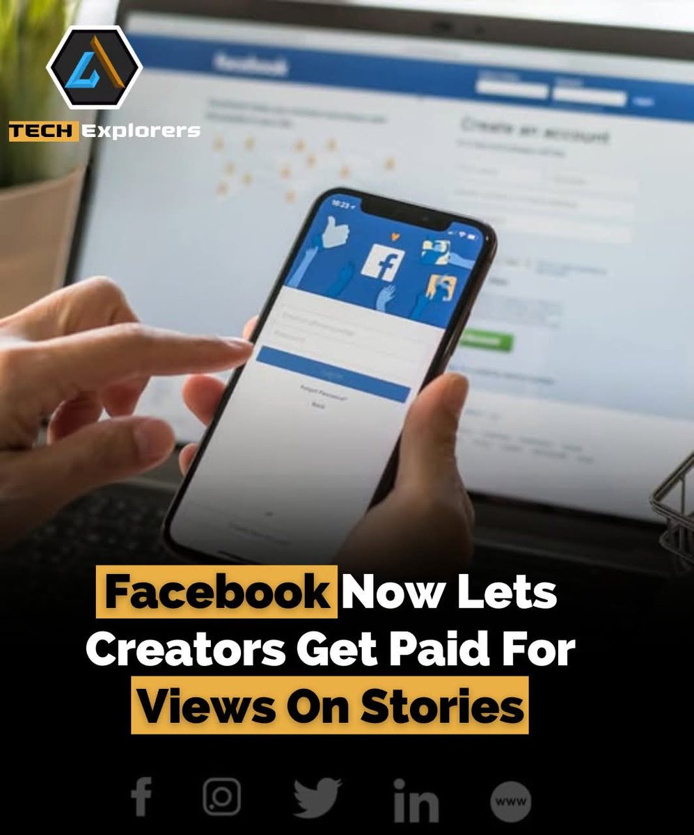 themestimes's tweet image. Facebook is now letting creators earn money from views on public stories, adding a new way for them to make money directly from the content they already post.

This new feature is available globally for creators in the Facebook Content Monetization program.

#FacebookMonetization