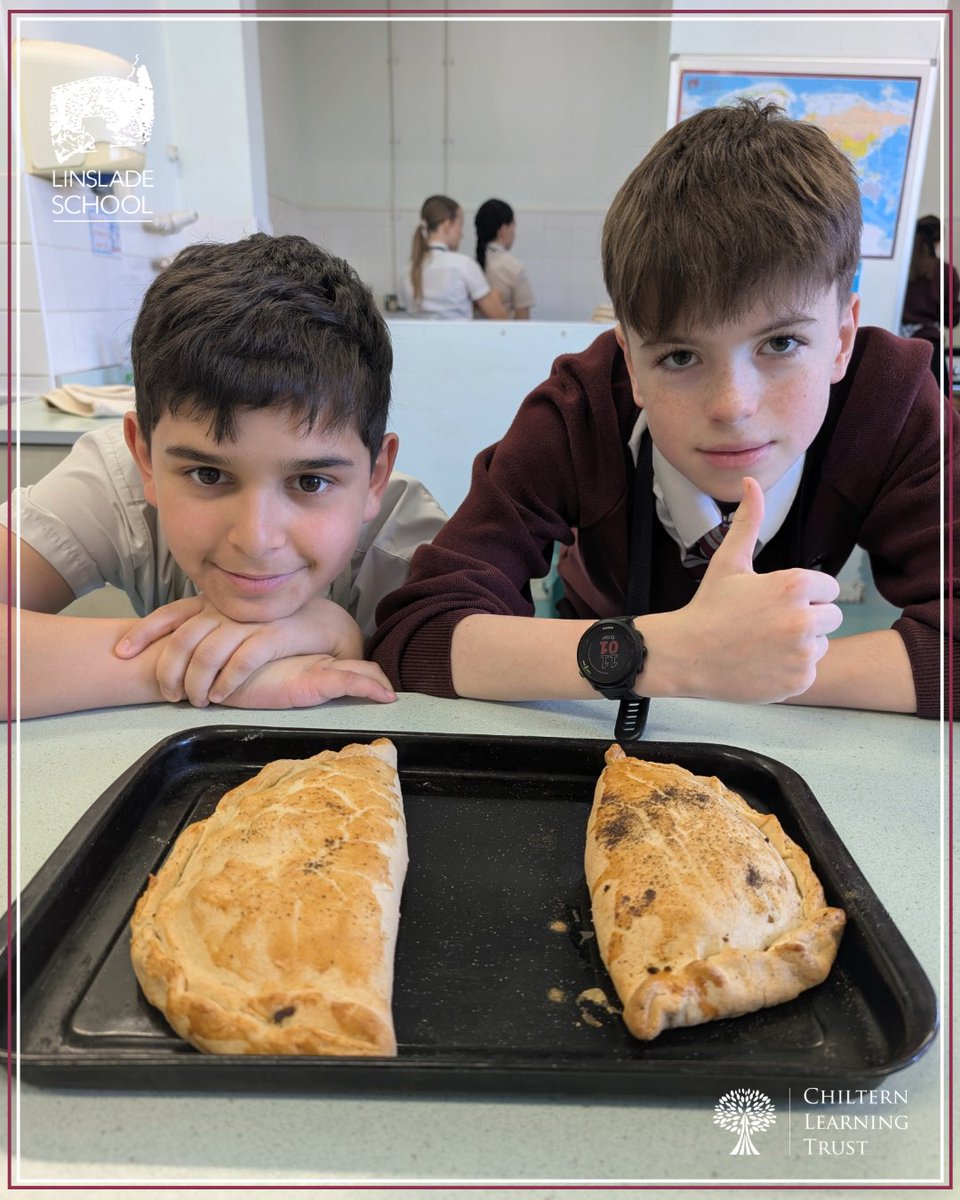linsladeschool's tweet image. Learning traditional skills! Year 8 students whipped up some fantastic Cornish pasties with Mr. Cronin. A delicious and educational experience! #FoodTech #HandsOnLearning #BakingFun #LeightonBuzzard
@ChilternLT @mjpGibbs @PMStock11 @Mnormanedu