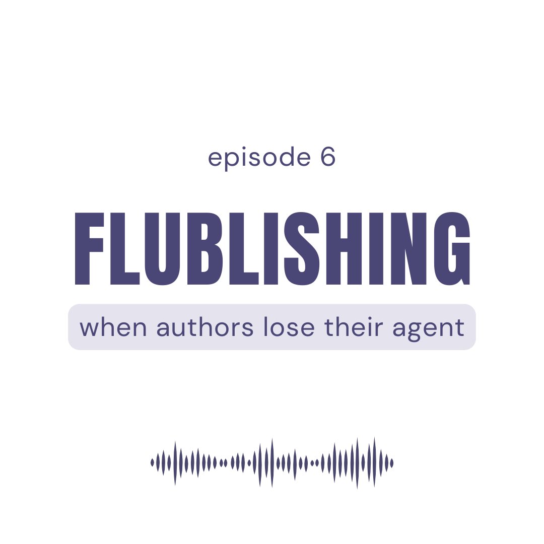 flublishing's tweet image. Here it is—the very last episode of season 1! 🥲 today we chat all about authors who have lost their agent. This is a super special episode because for the first time ever, we heard directly from YOU!
Thanks for listening! ❤️