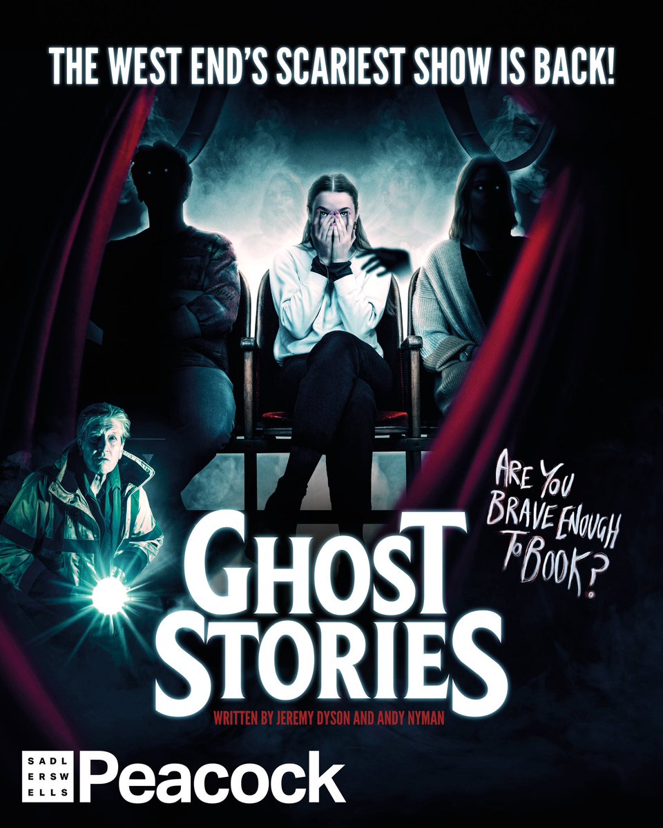 Ghost Stories (@gsonstage) on Twitter photo 🚨 THRILLING NEWS! 🚨 #GhostStories returns to London for a strictly limited HALLOWEEN season 👻
6 weeks only at Peacock Theatre <a href="/Sadlers_Wells/">Sadler's Wells</a> - Are YOU brave enough to book? Tickets available Monday 24 March at 10am 🎟️ 🚨 THRILLING NEWS! 🚨 #GhostStories returns to London for a strictly limited HALLOWEEN season 👻
6 weeks only at Peacock Theatre <a href="/Sadlers_Wells/">Sadler's Wells</a> - Are YOU brave enough to book? Tickets available Monday 24 March at 10am 🎟️