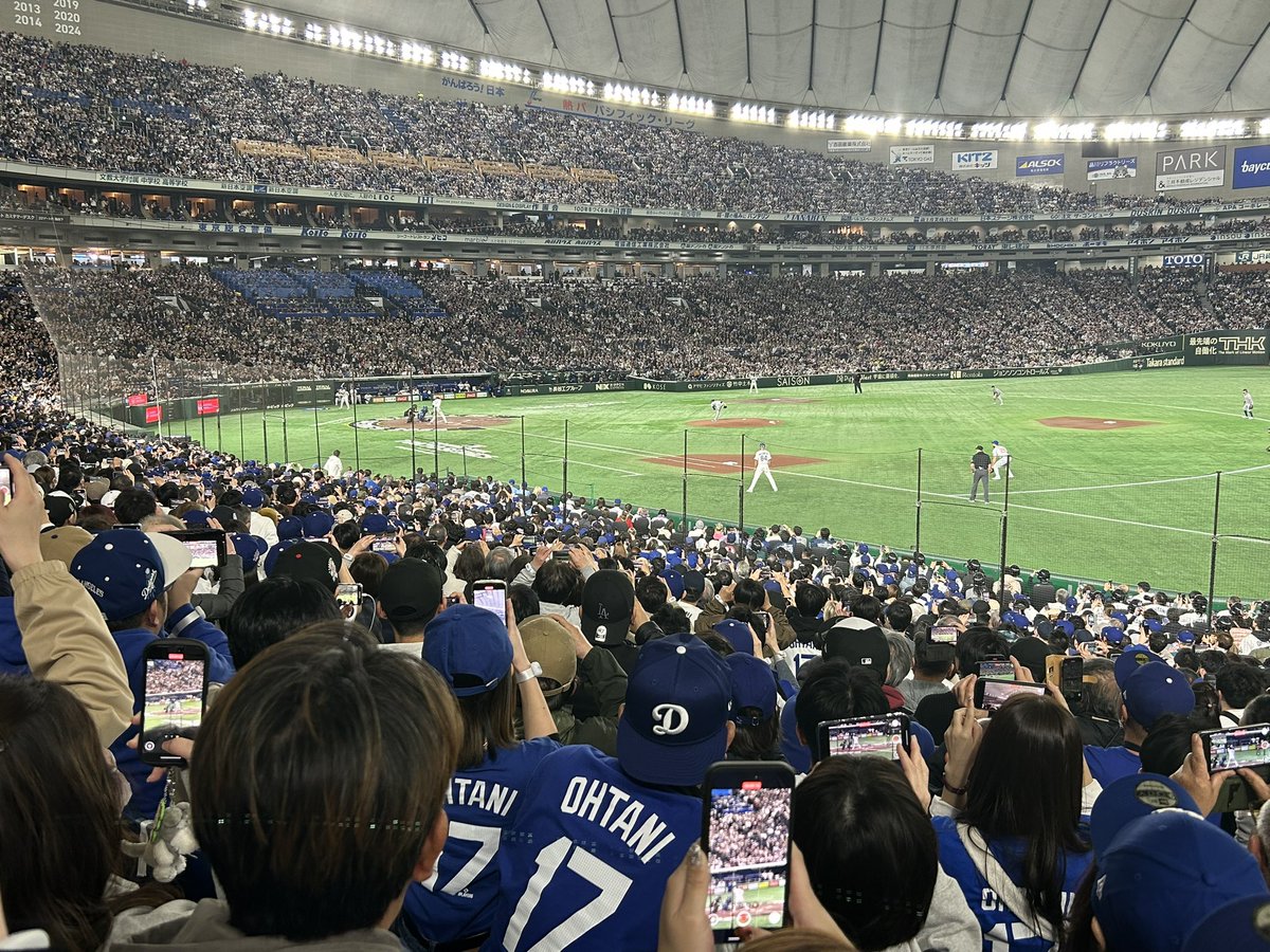 3月の大イベントその②

第2戦
ドジャースVSカブス