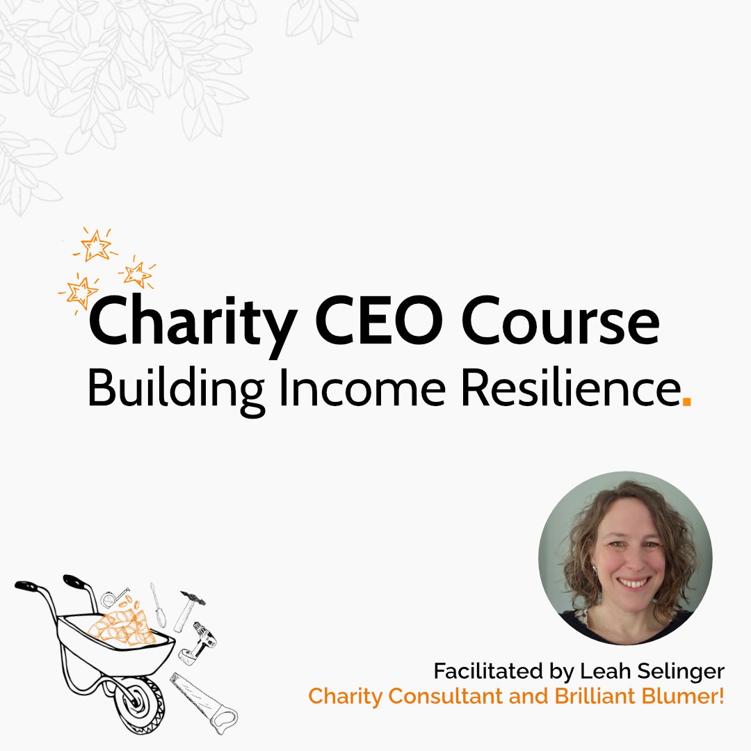Blume_Life's tweet photo. 😥Leading a small #charity is tough right now. You don’t have to navigate it alone.

We've teamed up with the brilliant Blumer Leah Selinger to deliver another iteration of her highly acclaimed charity #CEO course, Building #Income Resilience.

▶️ https://t.co/EDT5Ay0exp https://t.co/6J8YntUKW2
