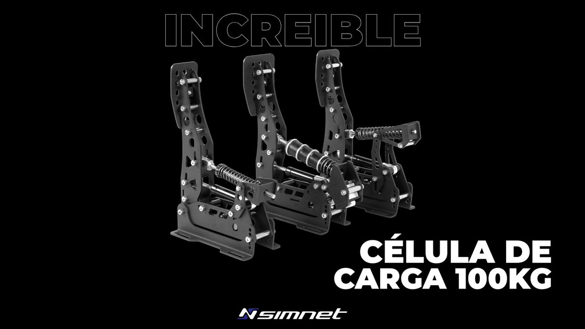 bolori's tweet image. ¡Lleva tu simulación de carreras al máximo nivel con los pedales Simnet SP Pro Loadcell! 🏎️🔥

✅ +300 combinaciones de sensación de freno
✅ Soporte para motores hápticos y luces RGB ✨
📦 Ya disponibles en BOLORI. ¡Haz tu pedido🏁💨
#Simnet