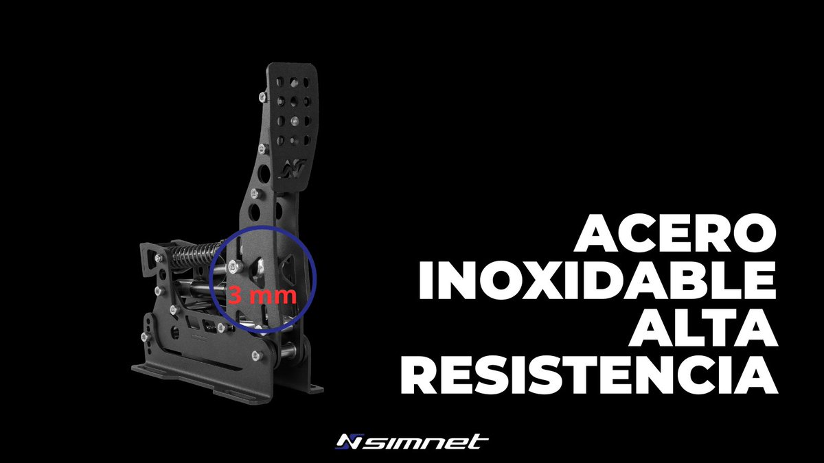 bolori's tweet image. ¡Lleva tu simulación de carreras al máximo nivel con los pedales Simnet SP Pro Loadcell! 🏎️🔥

✅ +300 combinaciones de sensación de freno
✅ Soporte para motores hápticos y luces RGB ✨
📦 Ya disponibles en BOLORI. ¡Haz tu pedido🏁💨
#Simnet