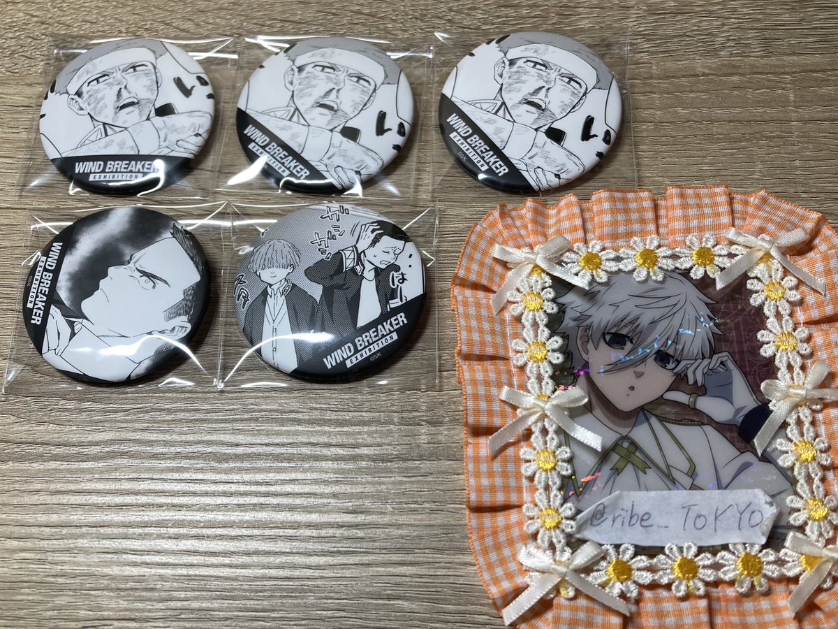 【交換】
WIND BREAKER展　ウィンブレ ウィンブレ展 ランダム原作コマ缶バッチ　缶バッジ

譲　下記画像

求　梅宮&gt;焚石&gt;杉下
or定価＋送料

・1枚目の条件
譲渡は4枚目同数含むお取引のみ。
柘浦含む譲渡のみ。交換優先。
交換の場合は3枚目or4枚目から1点でも含む方お取引のみ。
→