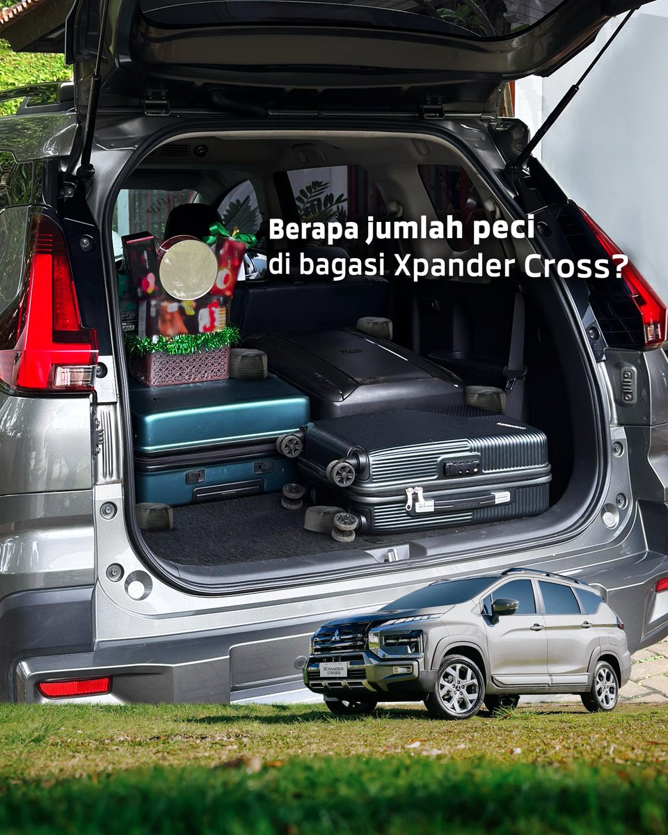 Mudik makin tenang dengan bagasi Xpander yang luas! 

Tebak berapa jumlah gambar peci di atas?
5 orang dengan jawaban paling kreatif berhak mendapatkan merchandise eksklusif! 🔥

#MitsubishiMotors #TemanSejalan