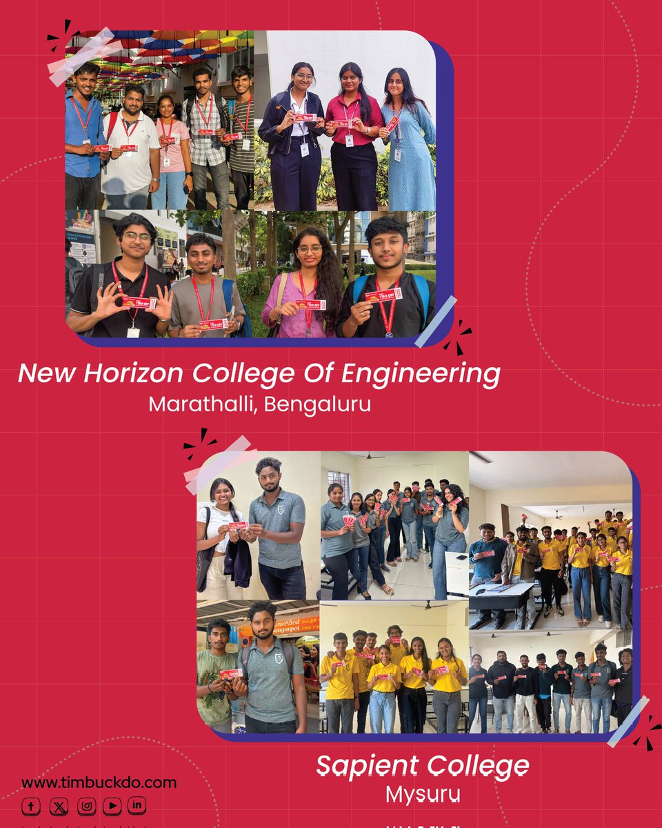 Timbuckdo_app's tweet image. Leon's India X TimBuckDo! Now Serving! 🍕✨

Exclusive student discount coupons are live at select colleges—trust us, the hype (and food) is real! 🤩

Shoutout to our Campus Ambassadors for making this a hit! Want this deal at your campus? Drop a comment or DM us!

#StudentDeal
