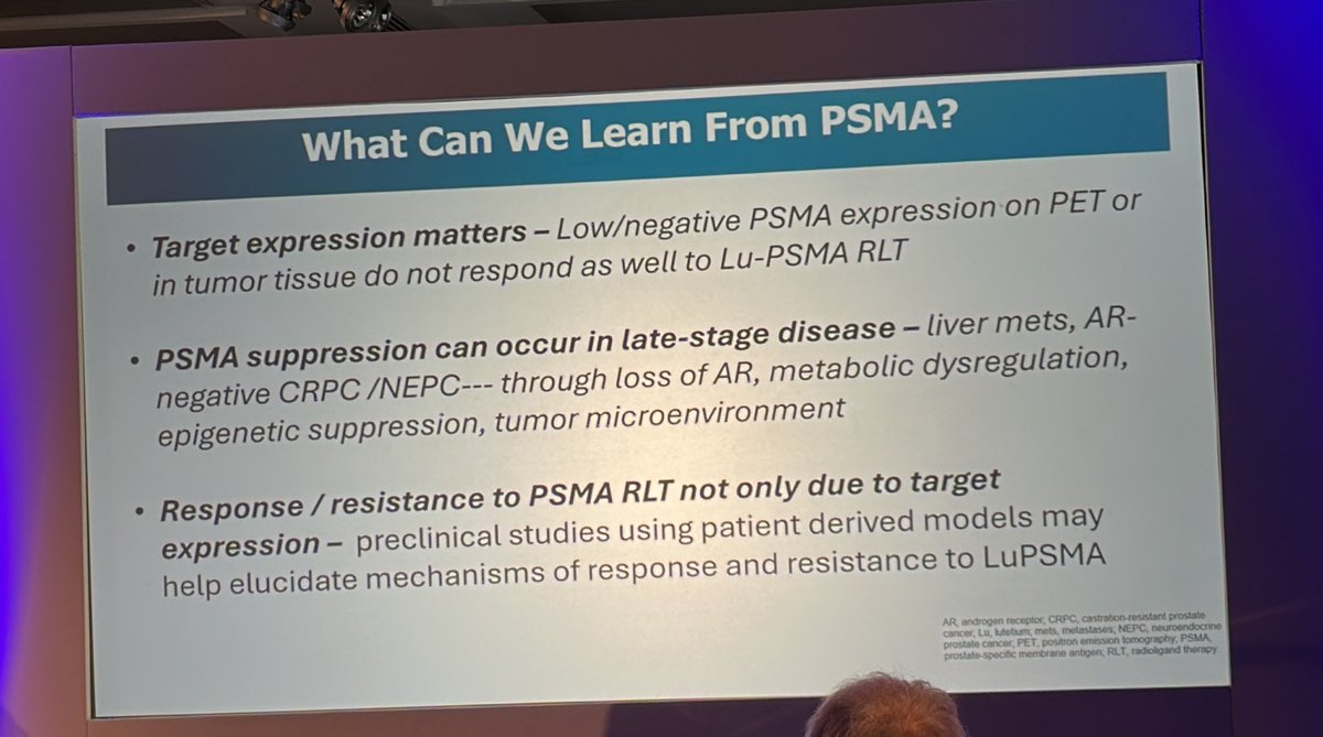 Toni Choueiri, MD (@drchoueiri) on Twitter photo Tour de force talk by our one and only <a href="/mishabeltran/">Misha Beltran</a> <a href="/DanaFarber/">Dana-Farber</a>
Thinking about the complex challenges of targeting #PSMA and potential solutions Tour de force talk by our one and only <a href="/mishabeltran/">Misha Beltran</a> <a href="/DanaFarber/">Dana-Farber</a>
Thinking about the complex challenges of targeting #PSMA and potential solutions