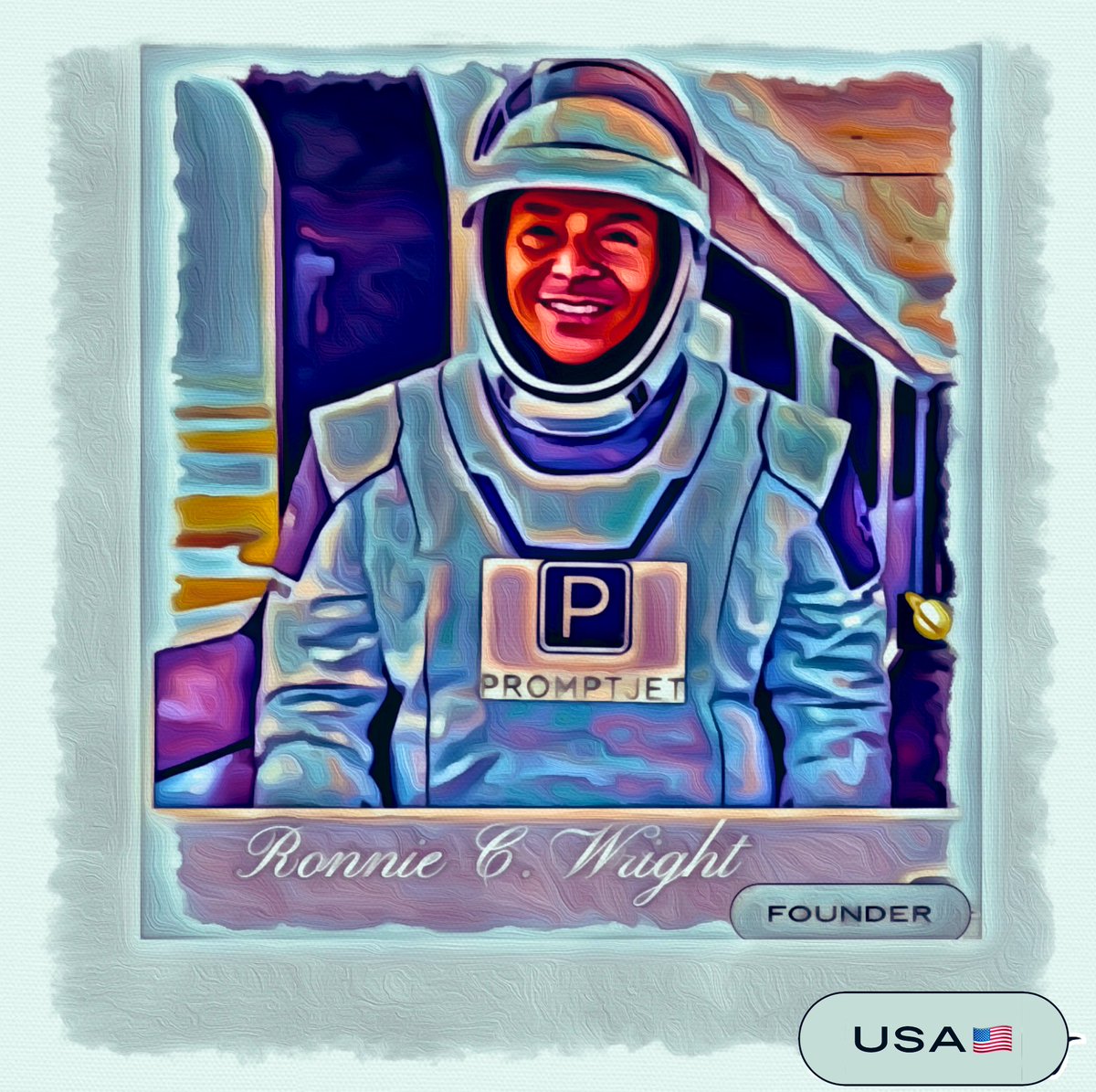 ronniecwright's tweet image. @elonmusk UP - Unleashing Power!
Thanks! Ronnie C. Wright, founder of PromptJet - set to revolutionize transportation through partnership and innovation-combining Al and next-gen propulsion for faster, smarter, and sustainable travel. #UnleashingPower #PromptJet USA
P.S. Special…