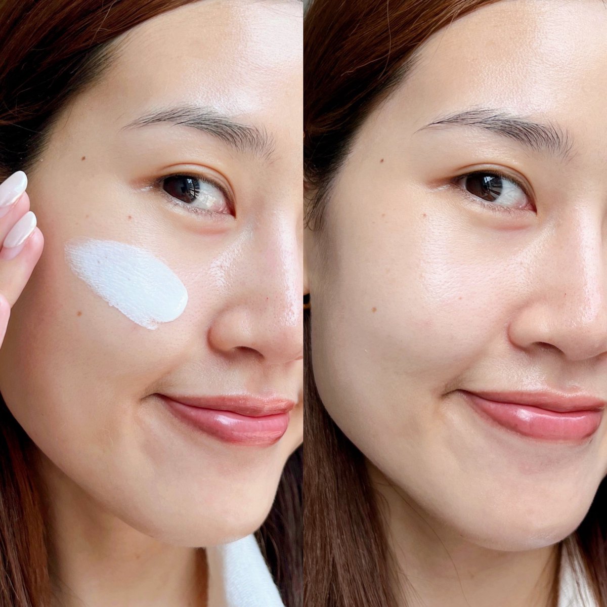 ป้ายยาไอเท็มเตรียมผิวก่อนแต่งหน้า ที่ช่วยให้ผิวไบร์ทขึ้นด้วย! เราใช้ของ Glad2Glow เลยจ้า เริ่มตั้งแต่
- ก่อนนอนทามอยส์ Centella ช่วยปลอบประโลมผิว คุมมัน ลดรอยแดง และผิวชุ่มชื้นมาก
- ตอนเช้าทามอยส์ Brighten ช่วยให้ผิวใส เรียบเนียน สีผิวสม่ำเสมอขึ้น
- ก่อนแต่งหน้าทาครีมไบร์ทอัพลิ้นจี่ เป็นโทนอัพ 3 in 1 บำรุงผิว อัพปรับผิวใสขึ้นทันที หน้าไม่วอก ไม่เทา และมี SPF ช่วยกันแดดด้วย

แค่นี้ก็แต่งหน้าติดทนทั้งวันแบบจึ้งๆละ แนะนำจริงงงง 💖💚