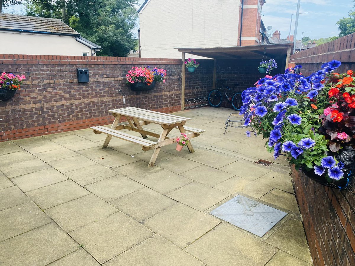 Spring at Stamford Villa, our accommodation opened in 2022 by Secretary of State, <a href="/AngelaRayner/">Angela Rayner</a>.

This pioneering project, with <a href="/CPhomelessness/">Cornerstone Place</a> and <a href="/AshtonPioneer/">Ashton Pioneer Homes</a>, offers self-contained flats and long-term support for our customers on the path to independence.