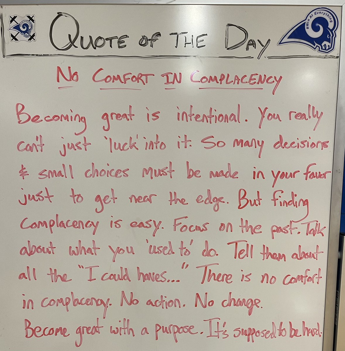 Coach Ray Ostrowski tweet media