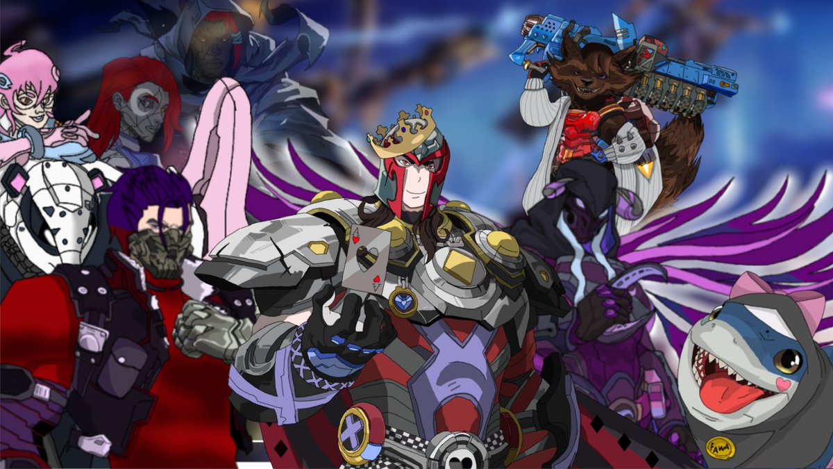 just some art of the scuff squad that i did