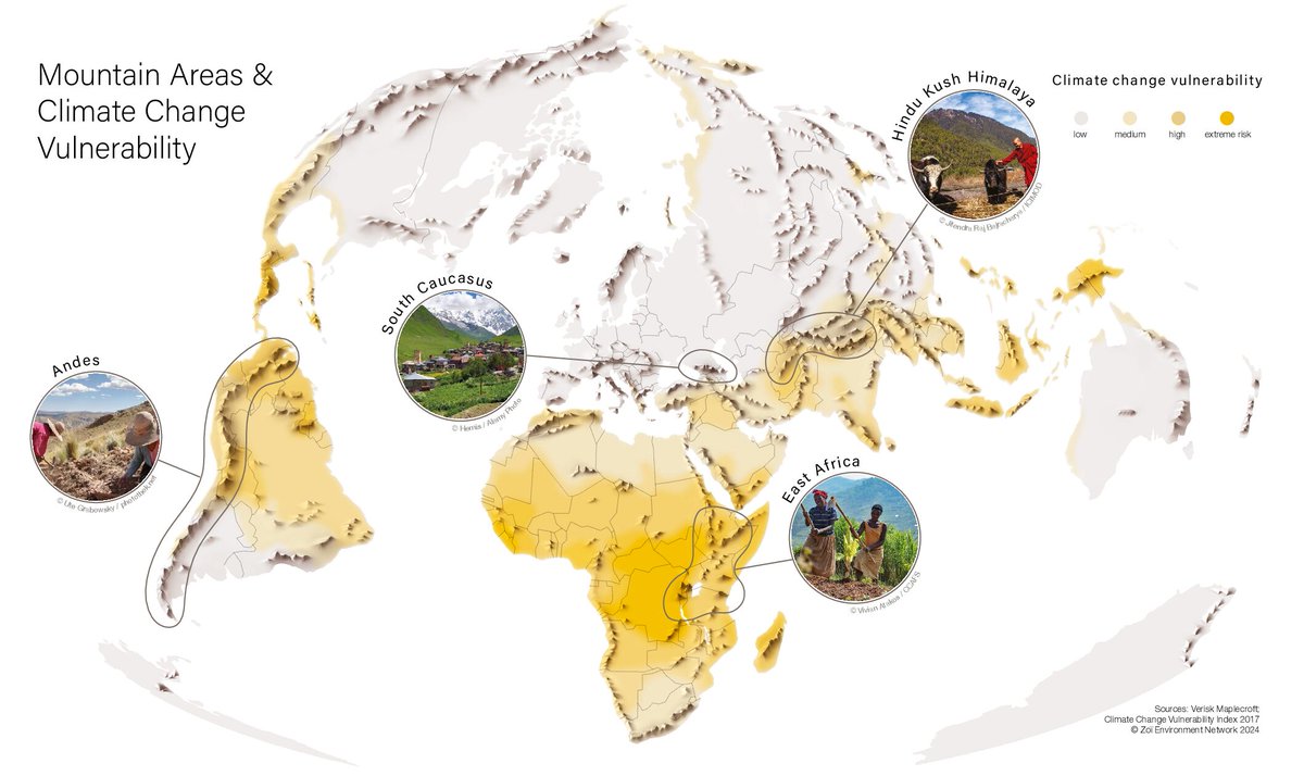 🌡️With increasing temperatures, glaciers around the world are retreating rapidly. 
💧This #WorldWaterDay, we invite you to discover how we are helping mountain communities improve their #resilience and adaptive capacity to #ClimateChange: adaptationataltitude.org